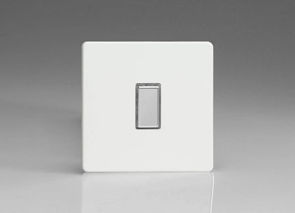 Varilight JDQES001S Dimmer Switch Premium White 1-Gang