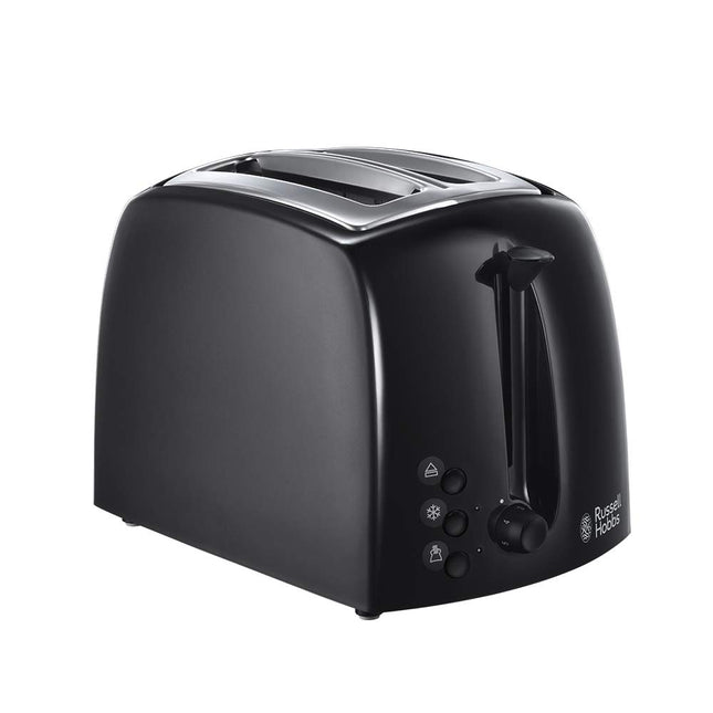 Russell Hobbs 21641 Textures 2-Slice Toaster, 700 850 W, Black