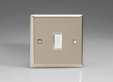 Varilight XN1W Rocker Switches White 1-Gang Satin