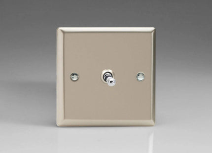 Varilight XNT7 Toggle Switches Satin Chrome