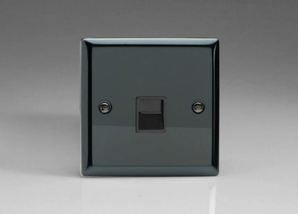 Varilight 1-Gang Telephone Master Plug Socket Iridium XITMB