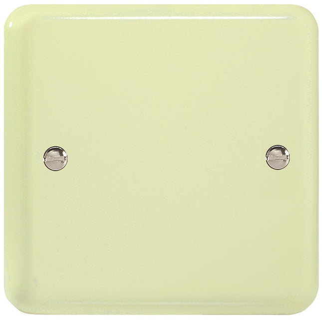 Varilight 1-Gang (Single), Blank Plate, Classic Lily White Chocolate XYSB.WC
