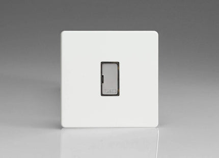 Varilight 13A Unswitched Fused Spur with Metal Inserts Premium White XDQ6UDS