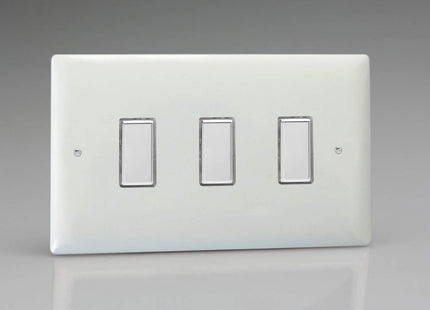 Varilight JOTS003C Value Polar White 3 Gang Touch Dimming Slave (use with V-Pro Master)