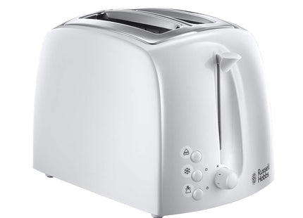 Russell Hobbs 21640 Textures 2-Slice Toaster, White