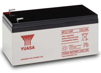 NP3.2-12 Yuasa 12V 3.2Ah Lead Acid Battery