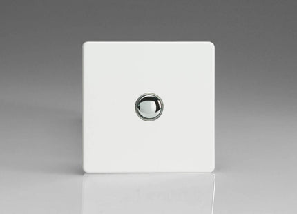 Varilight 1-Gang 6A 1-Way Push-to-Make Momentary Switch Premium White XDQM1S