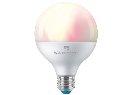 4lite Smart Wiz Connected LED Bulb Globe G95 E27 Screw Fitting WiFi/Bluetooth Colour Changing Tuneable White & Dimmable 11w 1055lm 1x Unit