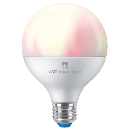 4lite Smart Wiz Connected LED Bulb Globe G95 E27 Screw Fitting WiFi/Bluetooth Colour Changing Tuneable White & Dimmable 11w 1055lm 1x Unit