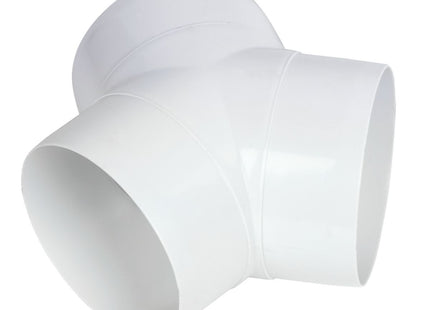 Airvent 404144 Ventilation Ducting 'Y' Piece 100mm (White)