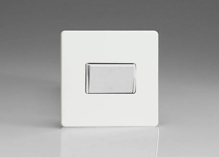 Varilight XDQFIWS Fan Isolator Switch White Premium White