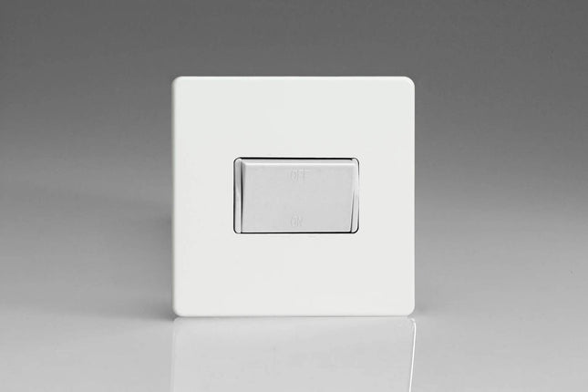Varilight XDQFIWS Fan Isolator Switch White Premium White