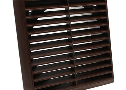 Airvent 150mm Brown Fixed Louvre Grille