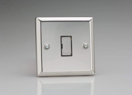 Varilight 13A Unswitched Fused Spur Mirror Chrome XC6UD