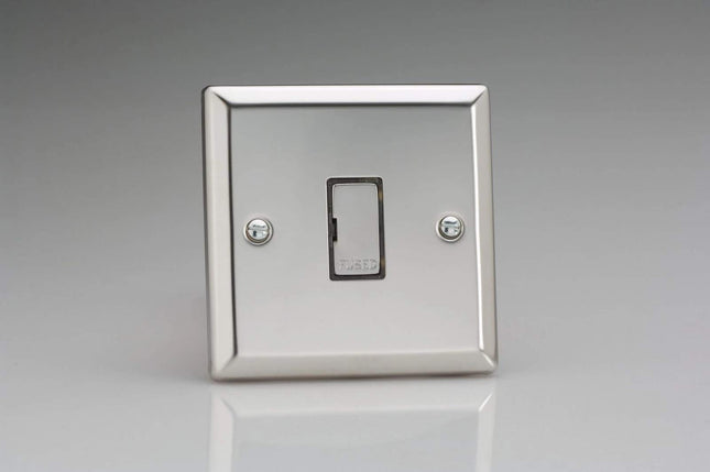 Varilight 13A Unswitched Fused Spur Mirror Chrome XC6UD