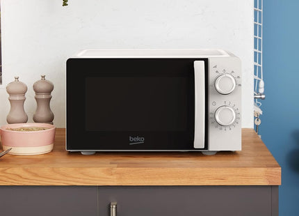 Beko MOC20100W Solo Microwave, 20 Litre, 700 W, White [Energy Class A]