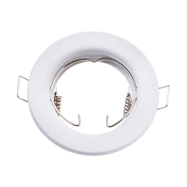 V-TAC SKU. 3584ÊPlate Spotlight vt-778Êx 2, Plastic, and Other Materials, GU10, White, Depth: 30Êmm