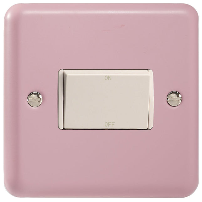 Varilight 10 Amp Fan isolating Switch (3 Pole), Classic Lily Rose Pink XYFiW.RP