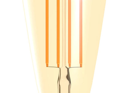 Bell LED Vintage Squirrel Cage Lamp 240V 4W E27 Gold