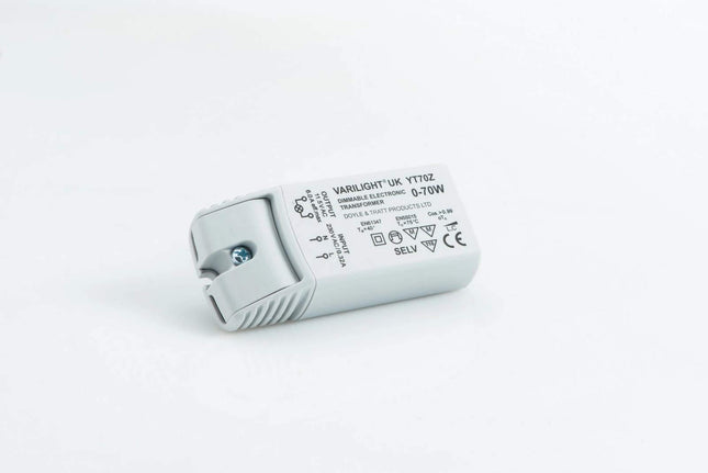Varilight Low Voltage 0-70VA Lighting Transformer (with Terminals) YT70Z