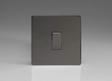Varilight 1-Gang 20A Double Pole Rocker Light Switch Iridium XDI20DS