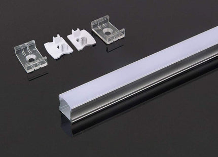 V-TAC VT-8110 Aluminium Profile 2000 * 17.2mm*15.5mm -Milky