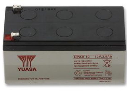 Yuasa NP2.8-12 Valve reguated lead acid - (Spare Parts > UPS Battery)