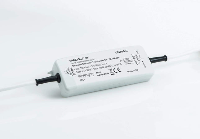 Varilight YT40DC12 Dimmable LED Low Voltage Transformer