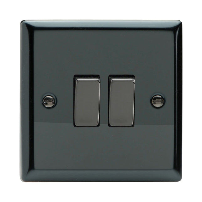 Varilight XI71D Rocker Switches Iridium Black Iridium