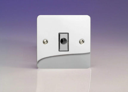 Varilight 16A Flex Outlet Plate Polished Chrome XFCFOD