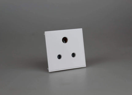 Varilight DRP5AW DataGrid White 5A 3 Round Pin Socket (2 DataGrid Spaces)