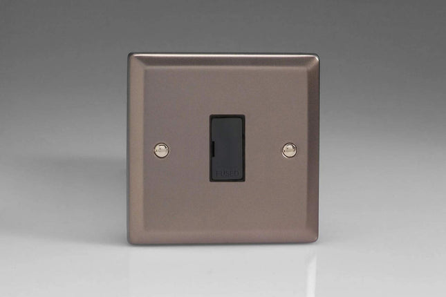 Varilight 13A Unswitched Fused Spur Pewter XR6UB