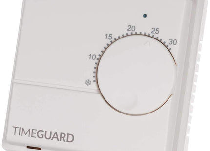 Timeguard Timer Tamper Proof Room Thermostat, White, One Size