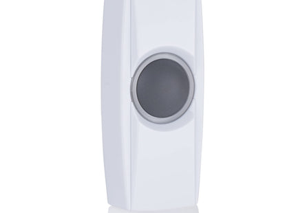 Byron BY34 Wireless Bell Push, 100 m Range, Compatible with Byron by Range, 10.020.05