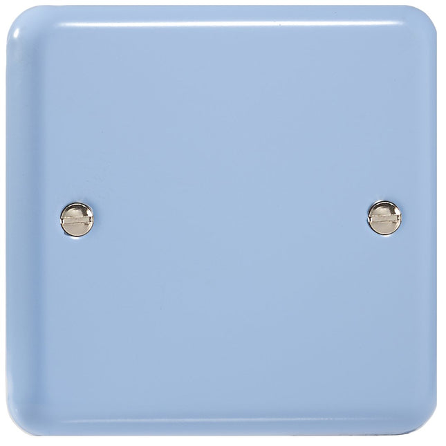 Varilight 1-Gang (Single), Blank Plate, Classic Lily Duck Egg Blue XYSB.DB