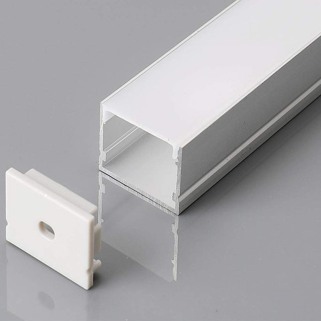 V-TAC -8118 Aluminium Profile 2000 * 30 * 20MM-Milky