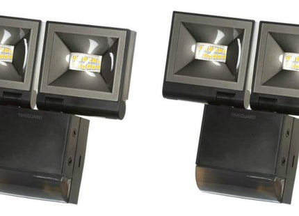 Timeguard LED200PIRBE LED Floodlight with PIR 20 Watt Black (2 Pack)