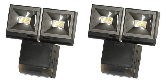 Timeguard LED200PIRBE LED Floodlight with PIR 20 Watt Black (2 Pack)