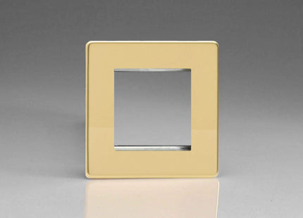 Varilight XDVG2S DataGrid Polished Brass 2 Grid Space