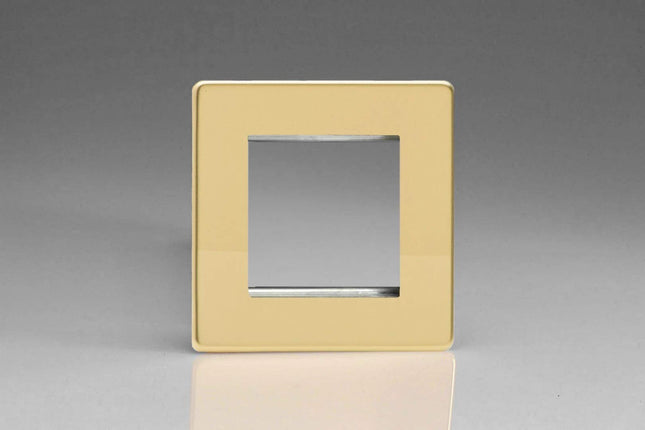 Varilight XDVG2S DataGrid Polished Brass 2 Grid Space