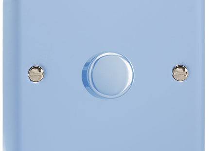 Varilight V-Pro Lily Pastel Duck Egg Blue 1-Gang LED Trailing Edge Dimmer Switch 1 or 2 Way