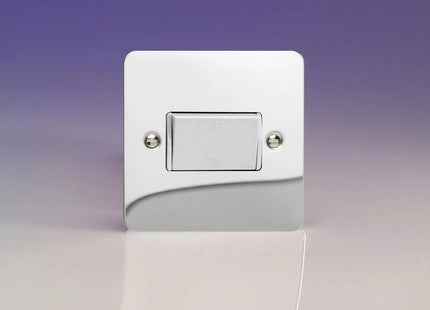 Varilight 10A Fan Isolating Switch (3 Pole) Polished Chrome XFCFIW