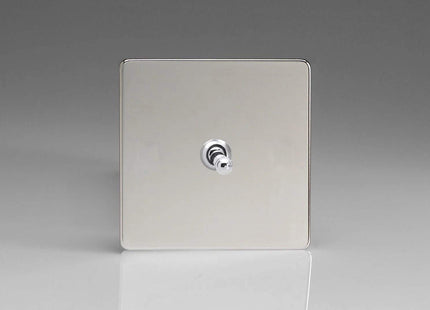 Varilight 1-Gang 10A Intermediate Toggle Light Switch Polished Chrome XDCT7S