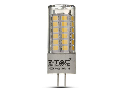 V-TAC 3.2W G4 Plastic Spotlight with Samsung Chip White 6400K