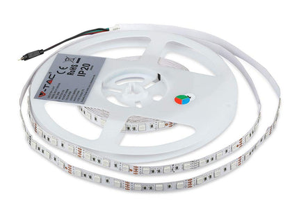 V-TAC -5050 60 LED Strip Light COLORCODE:RGB Set IP20