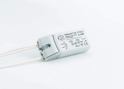 Varilight 0-70VA Low Voltage Lighting Transformer with Trailing Leads 0-70VA Dimmable Low Voltage Lighting Transformer (with Trailing Leads)