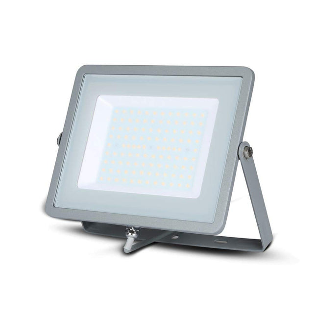 V-TAC SMD LED Floodlight 100W 6400K Grey VT-100