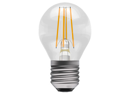 LED Filament Round 4W Clear ES 2700K