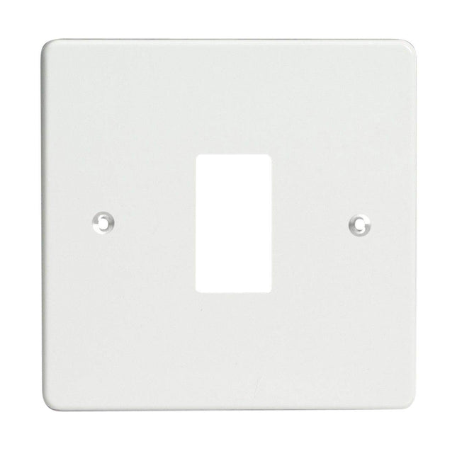 Varilight 1-Gang Grid Plate (Single Plate)