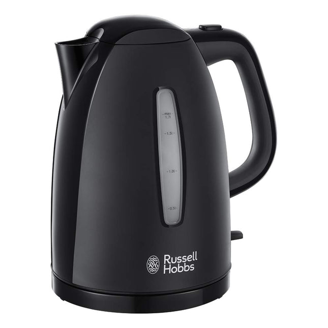 Russell Hobbs Textures Plastic Kettle 21271, 1.7 L, 3000 W Black